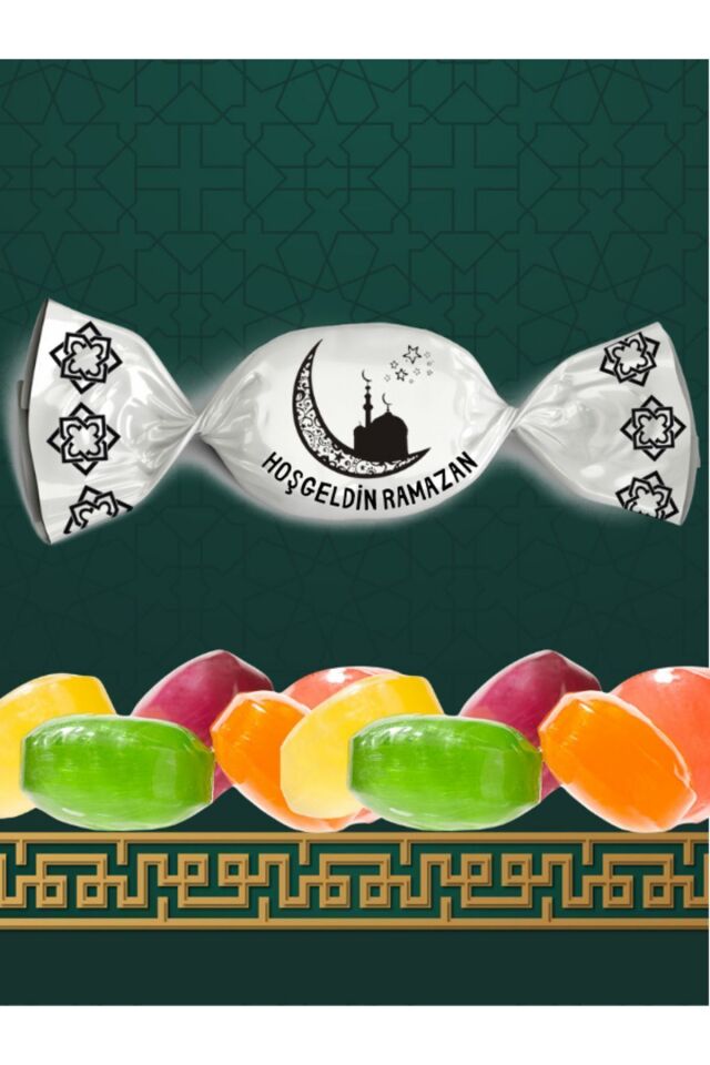 Hoşgeldin Ramazan Logolu Bonbon Şeker